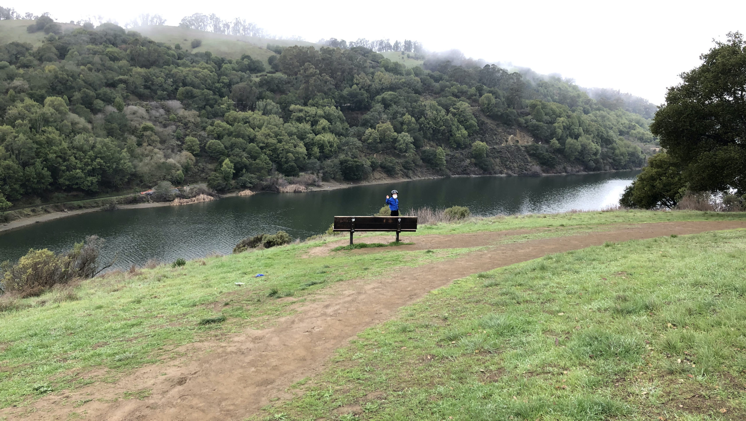 indian cove trail bench